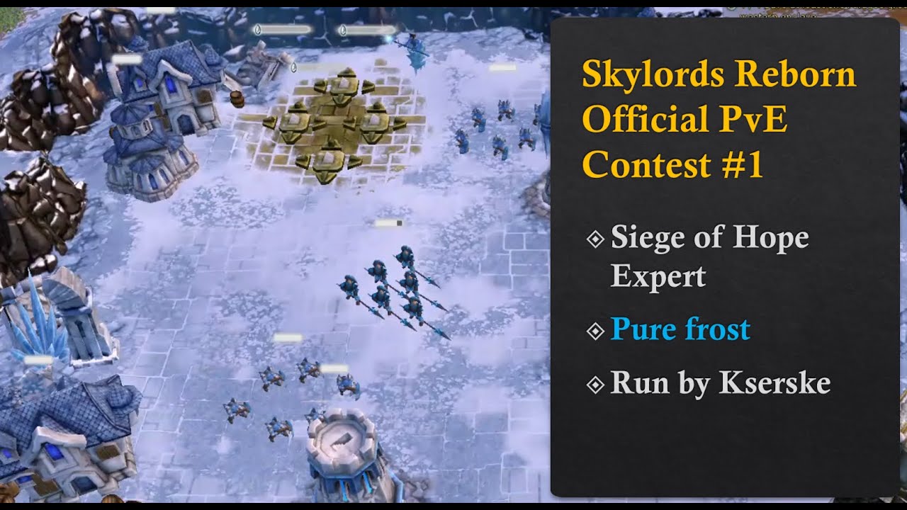 Battleforge/Skylords Reborn Official PvE Contest #1 Siege of Hope, [With Commentary]