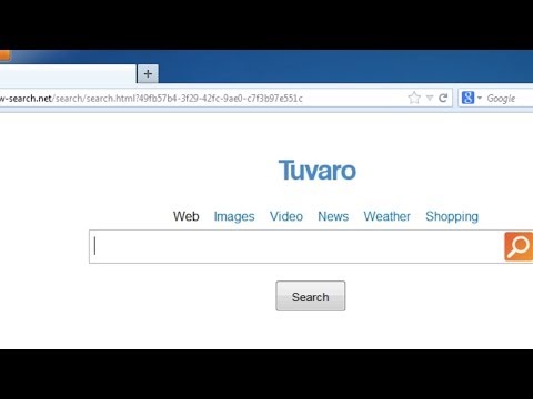 How to get rid of tuvaro search virus (Manual removal guide)
