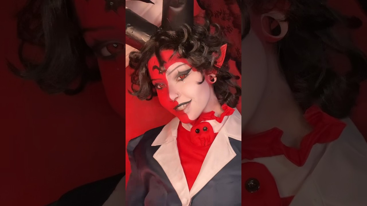 Blitzø #makeup #cosplay #cartoon #helluvaboss #blitzø #blitz