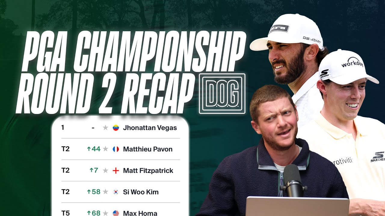 PGA Championship Round 2 Recap/Weekend Preview: Scheffler Charging, JT Leaving, Si Woo Wilding
