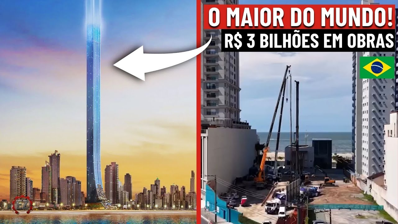 Senna Tower Começa a Subir! O Gigante de 550m Já Está em Obra