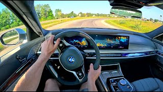 2023 BMW i7 - POV Test Drive (Binaural Audio)