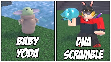 How to make ALIEN BABY (Baby Yoda) and DNA SCRAMBLE POTIONS in WACKY WIZARDS! [ROBLOX]
