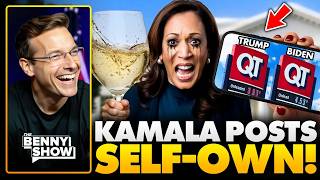 Kamala Harris Shows Up Drunk At Gas Station, Delivers Unhinged Slurry Rant Internet Destroys Her