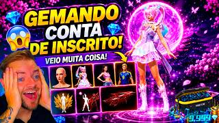 GEMEI A CONTA DE UM INSCRITO… OLHA O QUE VEIO 😳💎