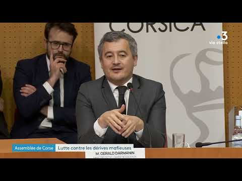 Image du reportage Session contre les dérives mafieuses : la réponse de Gérald Darmanin aux élus corses (France 3 Corse ViaStella)