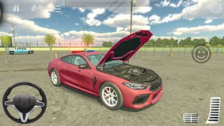 Car Parking Multiplayer - Driving BMW M8 Coupe - Car Games Android Gameplay screenshot 2