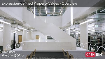 ARCHICAD 22 - Expression Defined Property Values - Overview
