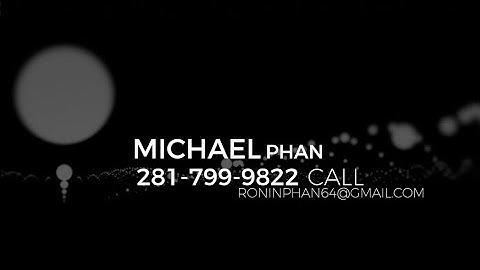 Michael Phan Motion Graphics Demo Reel 2022