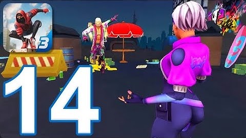 Super Fighter 3 - Gameplay Walkthrough Part 14 - Hacker Girl (iOS, Android)
