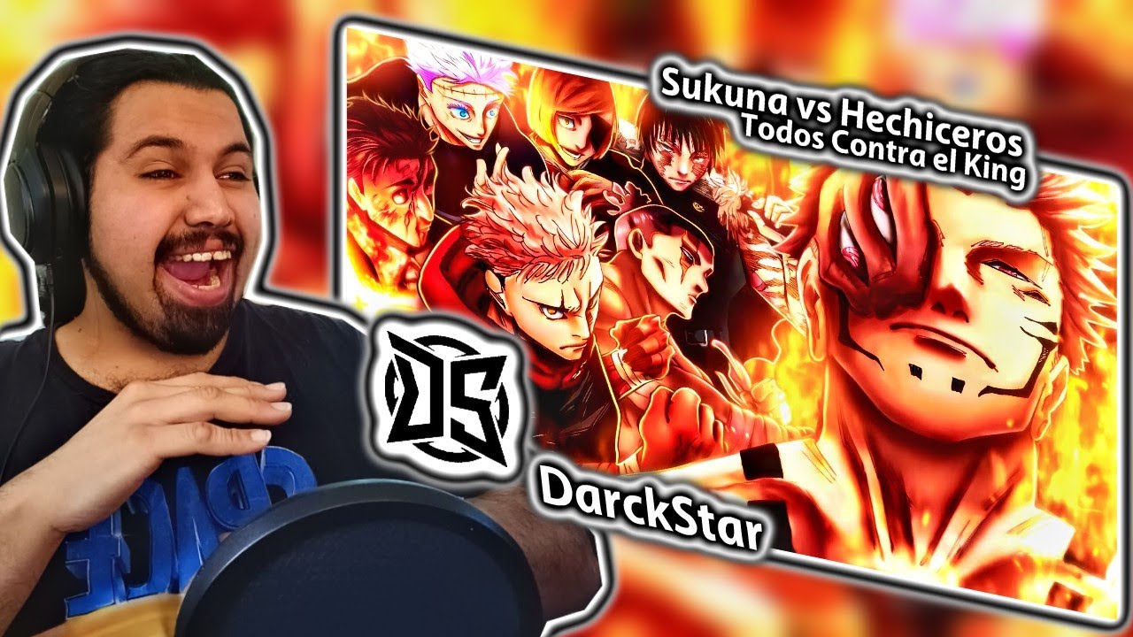 SUKUNA VS HECHICEROS RAP Jujutsu Kaisen | Todos Contra el King | DarckStar (Prod.IsuRMX) | Reaccion