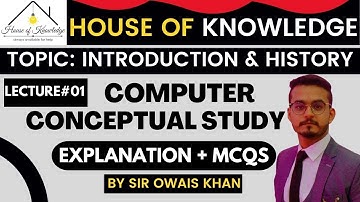 Computer Introduction History |Computer MCQs for PPSC, FPSC, NTS, Data Entry Operator, Junior Clerk