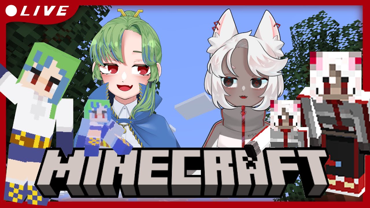 LIVE | あけおめ作業回 |Minecraft