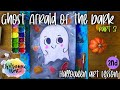 Ghost Afraid of the Dark Part 3: Painted Pumpkin & Leaf Details - Easy Art Lesson for Classrooms