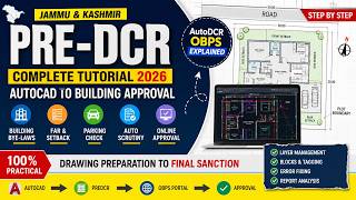 What is Pre-DCR J&K Building Plan Approval Complete Process | Civil Engineering