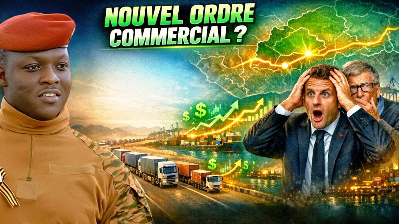 Ibrahim Traoré : le corridor qui explose à +300 % et pourrait changer le commerce africain