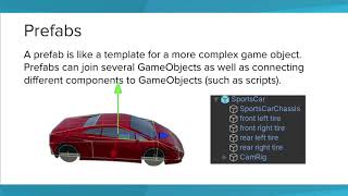Using Prefabs - Car Tutorial