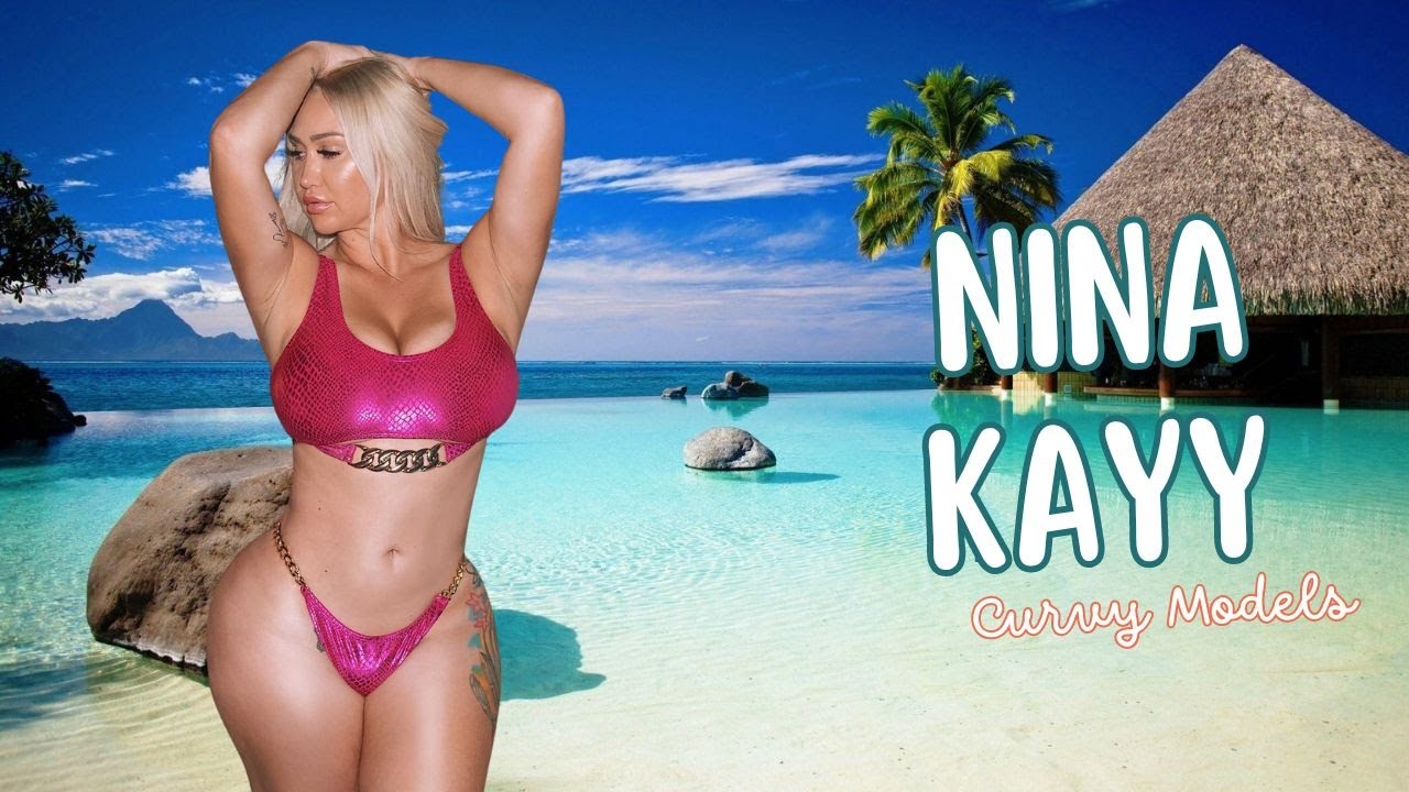 Nina Kayy, Body Positive , Plus Size Model , Insta Model , Big Size