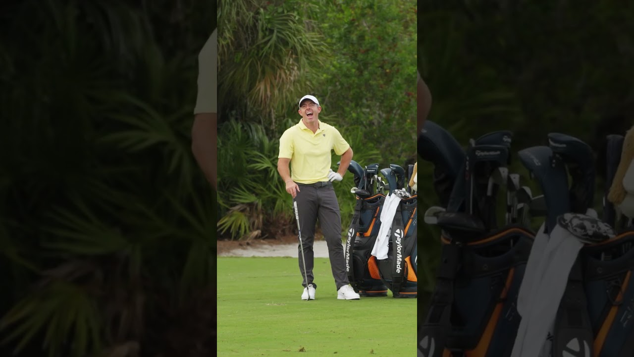 Scottie Scheffler vs. Rory McIlroy. 8-irons only. Tomorrow. #TeamTaylorMade