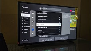Samsung Tv High Contrast Mode Tizen TV