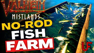 Valheim Mistlands | INFINITE Fish Farm | No Fishing Rod NEEDED!