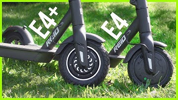 Reid E4 and E4 PLUS Electric Scooter Review!