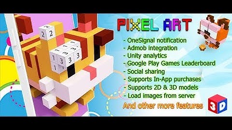 Pixel Art Color by Number - Game Template for Sale - Sellmyapp