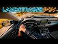 Audi A8 V8 4.2 TDI Landstraße Fahrt