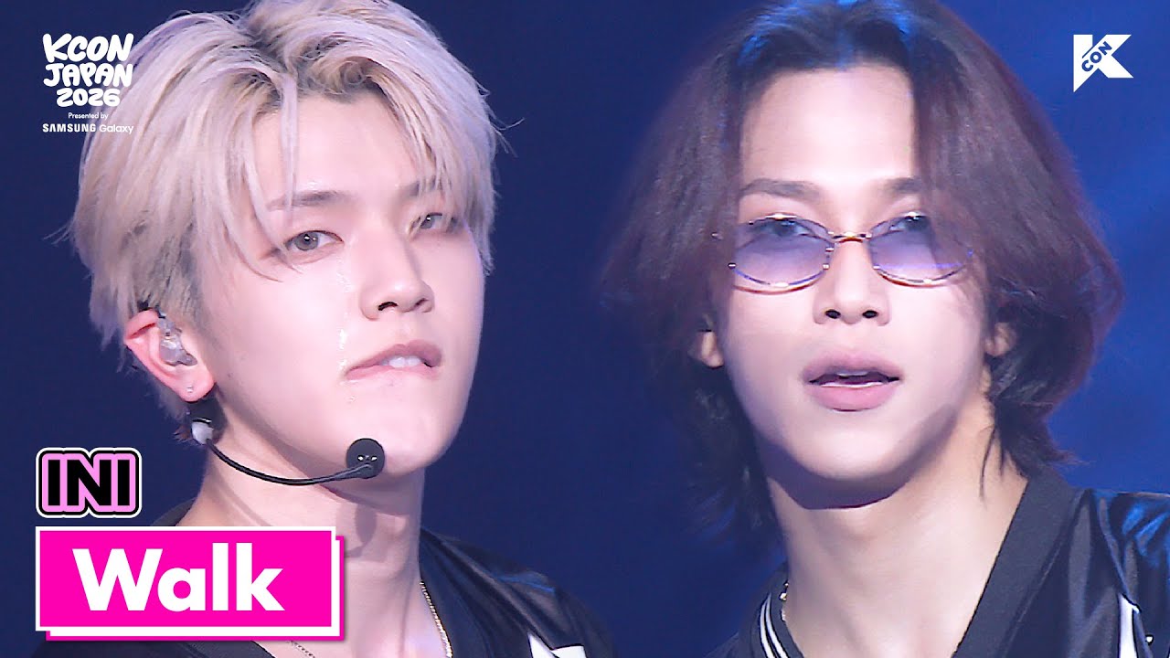 KCON JAPAN 2026] INI - 삐그덕 (Walk) (원곡: NCT 127) | Mnet 260529