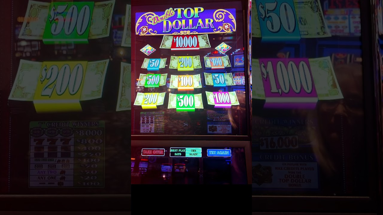 When Double Top Dollar Does THIS #slots #casino #gambling