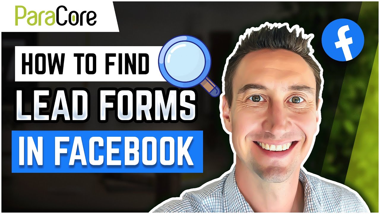 How to Find Lead Forms in Facebook - YouTube