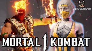 SHOCKING First Time Playing Khameleon Online - Mortal Kombat 1: "Khameleon" Gameplay (Scorpion Main)