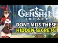 DONT MISS THESE SECRETS! - Genshin Impact 7 Hidden Treasure Secrets For Faster Progression!