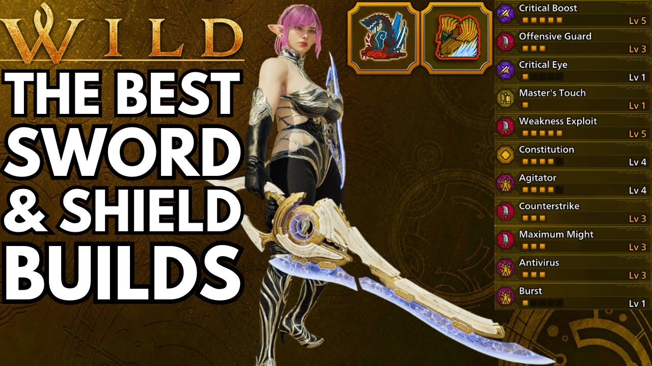 MH Wilds - The 4 New Best Sword & Shield Builds for Title Update 4!