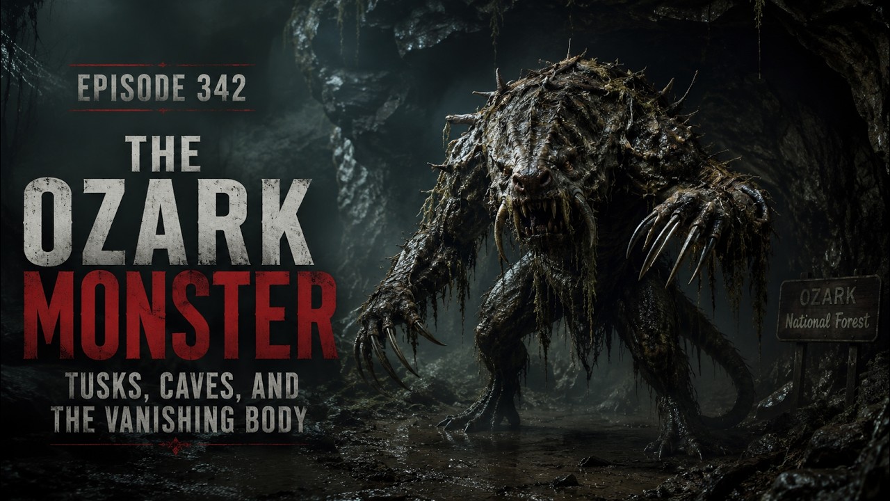 The Ozark Monster: Tusks, Caves, and the Vanishing Body #Cryptid #Gowrow #OzarkMonster