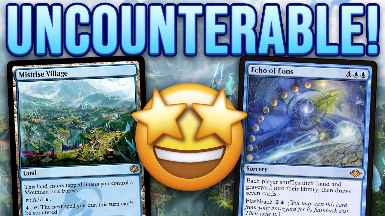 UNCOUNTERABLE ECHO! Mistrise Village in Legacy The EPIC Storm Combo | Magic: The Gathering MTG