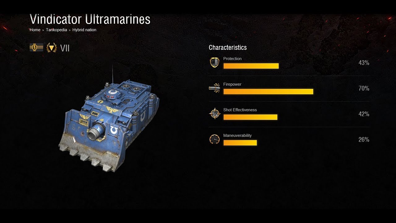 WoT Blitz Vindicator Mastery 2 Pools + ammo rack finish.  Load High Explosive and let fly!!