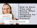 How to Save Money and Time When Grocery Shopping for the Wahls Protocol