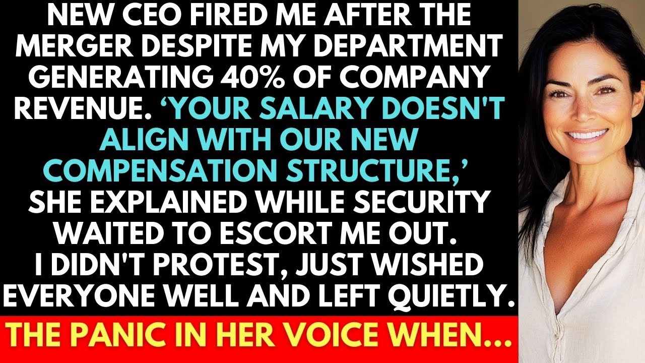 New CEO Fired Me To Cut Costs Even Though My Team Generated 40% Of Revenue. She Panicked When...