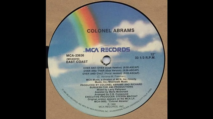 COLONEL ABRAMS: "OVER & OVER" [Larry Patterson Mix]