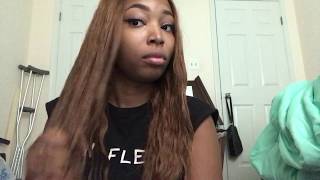 ASMR Soft Talking, gum chewing | How I Style - UNICE Hair screenshot 2