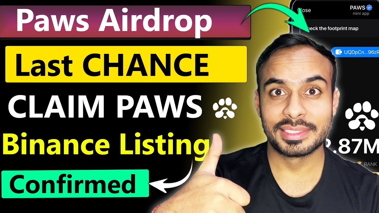 PAWS Airdrop Date Paws Withdrawal Final Steps Paws Price Prediction