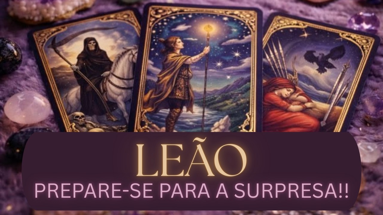 LEÃO♌Você não esperava isso… 2 surpresas que irão te deixar muito feliz! ❤️🔥✨💰