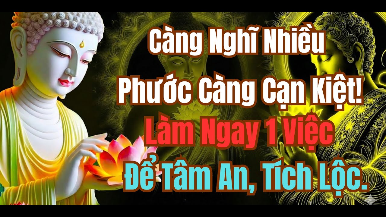 Càng Nghĩ Nhiều Phước Càng Cạn Kiệt! Làm Ngay 1 Việc Này Trước Khi Ngủ Để Tâm An, Tích Lộc