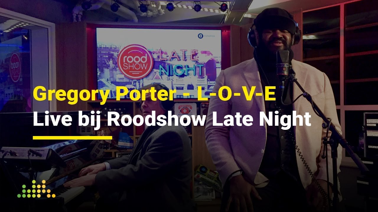 Gregory Porter - L-O-V-E | Live bij Roodshow Late Night