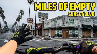 Sunset Boulevard Is Dying — Miles of Vacancies, Closed Restaurants, Abandoned Buildings