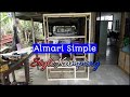 Membuat almari pakaian simple | Simple wardrobe making | by: Style Kampung