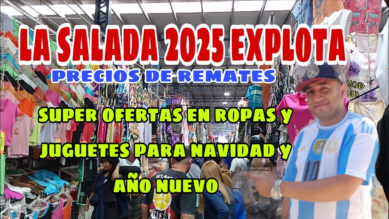 LA SALADA 2025 EXPLOTA🎄🎊(precios de ropas para las fiestas y juguetes para el arbolito de navidad 🎄