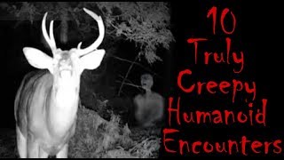 10 True Humanoid Encounters