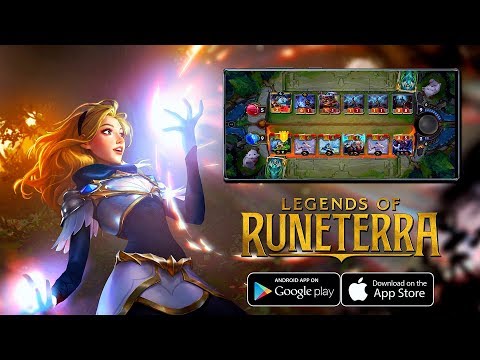 Legends of Runeterra Mobile - First BETA Gameplay (Android/IOS)